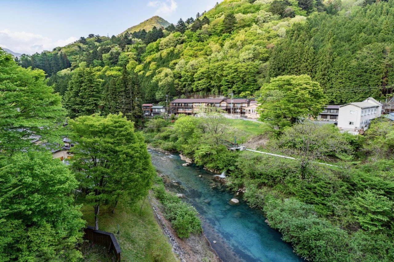 Shima Onsen Kashiwaya Ryokan Nakanojo Exterior photo