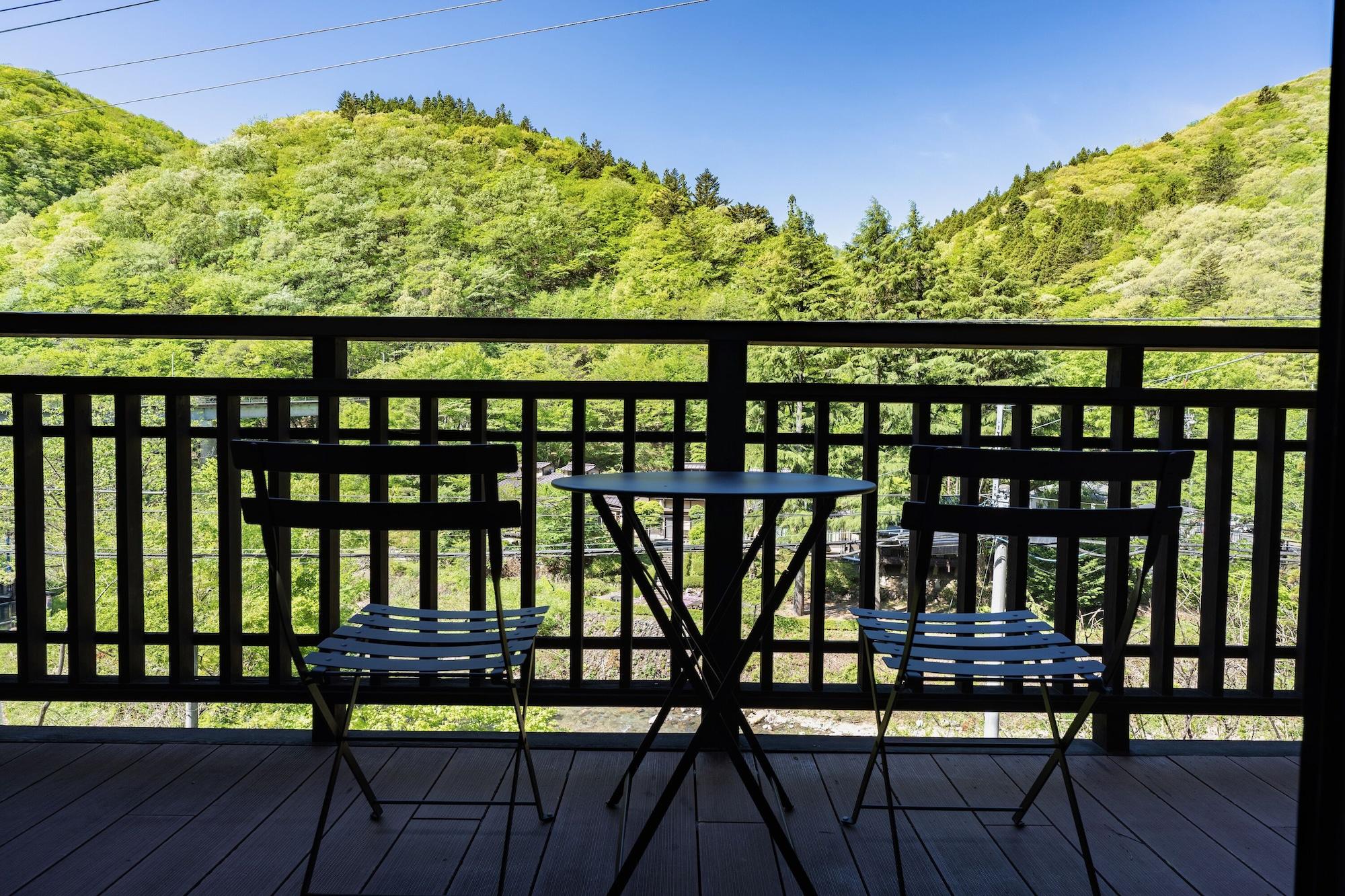 Shima Onsen Kashiwaya Ryokan Nakanojo Exterior photo
